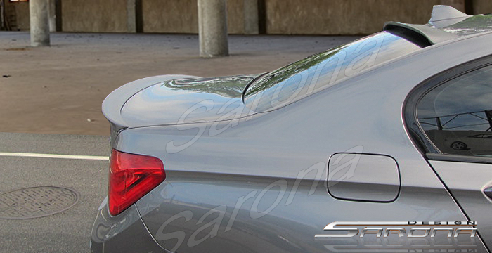 Custom BMW 7 Series Roof Wing  Sedan (2009 - 2015) - $299.00 (Manufacturer Sarona, Part #BM-025-RW)